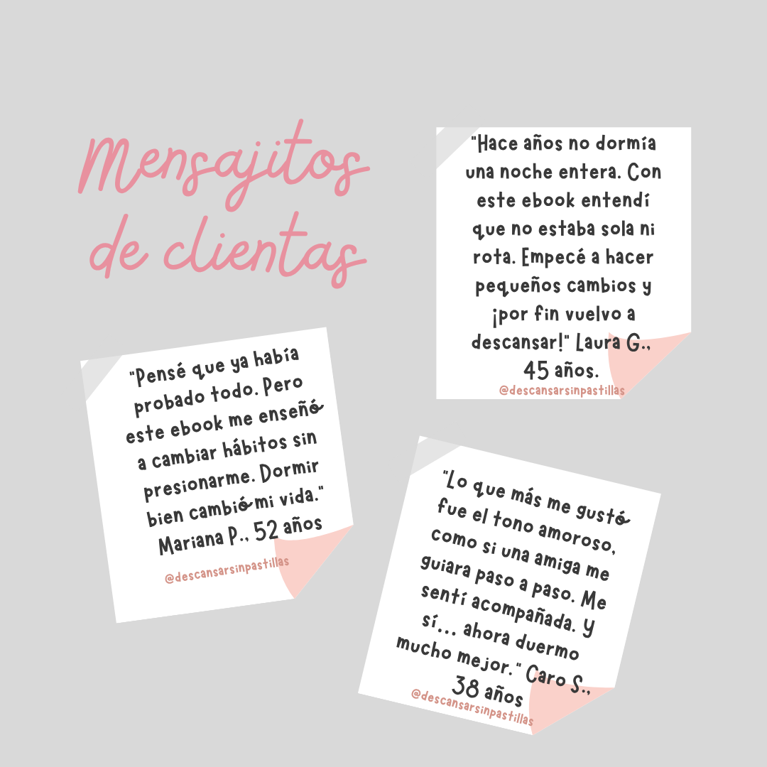 Ebook Completo – Dormir bien no es un lujo. Es salud